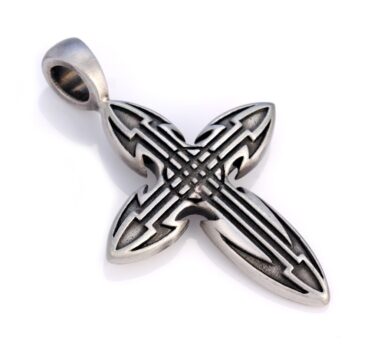 Celt - Bico Australia - men's silver cross pendant